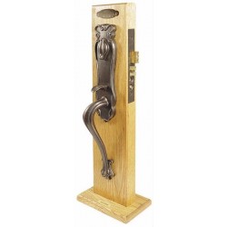 Art Nouveau Mortise Dummy Entryset