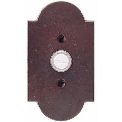 Sandcast Bronze Doorbell with N1 Rosette
