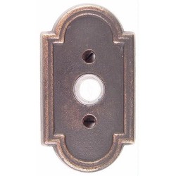 Lost Wax Cast Bronze Doorbell with N11 Rosette