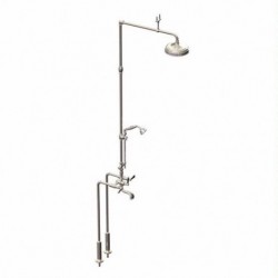 Hexis Floor Mount Tub and Shower Set with Hand Held Shower 2FHXC