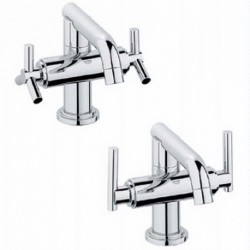 Atrio Low Spout Lavatory Centerset Faucet 21 031