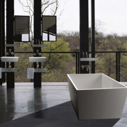 MTCT-130 Petra Freestanding Soaker Tub