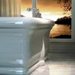 Maax Roman Free Standing Soaker Tub 101402-000