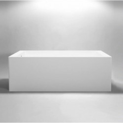 BluBathworks Box Freestanding BluStone Tub BT8001