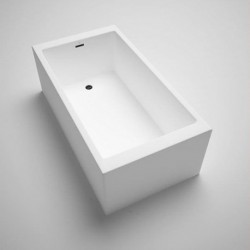 BluBathworks Box Freestanding BluStone Tub BT8001