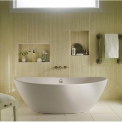 MTCT-116 Elise 2 Freestanding Oval Soaker Tub