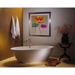 MTCT-125 Alissa Freestanding Oval Soaker Tub