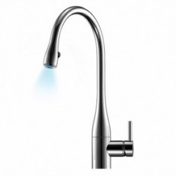 KWC Eve Pull Down Faucet With LED Light 10.121.103