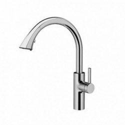 KWC Saros Single Lever Pull Down 9 13/16" Kitchen Faucet 10.181.003