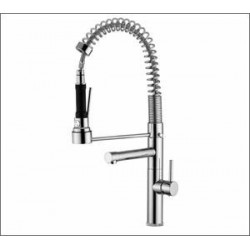 Lady Chef, Professional pull-down spray kitchen faucet with swivel spout 3310N