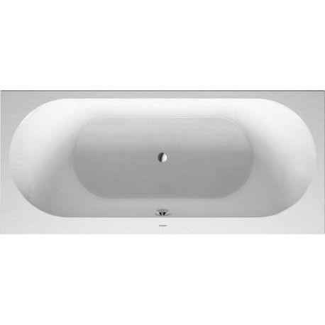 Darling New Rectangle Bathtub with Air-system for Furniture Panel with Two Backrest Slopes 710244