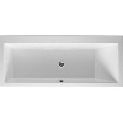 Vero Rectangle Built-in Bathtub with One Backrest Slope Right with Jet-system 710134