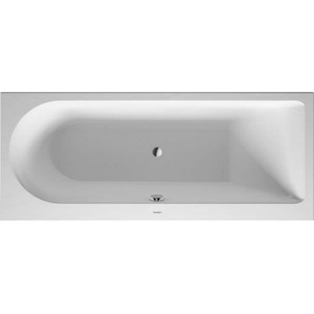 Darling New Rectangle Bathtub with Combi-system for Furniture Panel with One Backrest Slope Right 710241