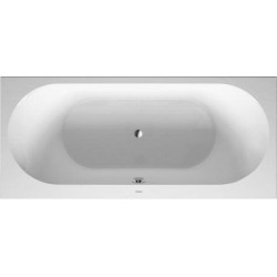 Darling New Rectangle Bathtub with Combi-system for Furniture Panel with Two Backrest Slopes 710244