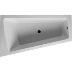Paiova Corner Left Bathtub with Integrated Acrylic Panel with Combi-system 710264