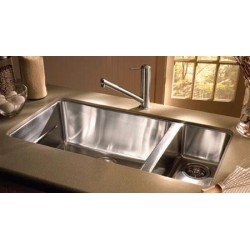 Kubus Double Undermount/Stainless KBX160