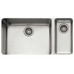 Kubus Double Undermount/Stainless KBX160