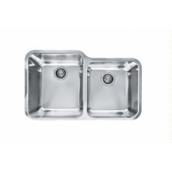 Largo Double Undermount/Stainless LAX16036