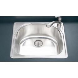 Houzer Premiere Designer Series Single Bowl Sink PMS-2522