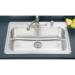 Houzer Premiere Gourmet Series Single Bowl Sink PGS-3122