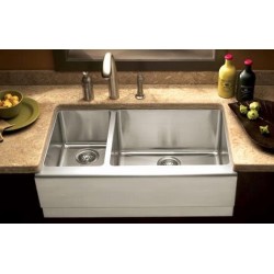 Houzer Epicure Series Double Bowl Sink EPO-3370SL