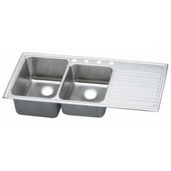 Double Bowl Gourmet Sink ILFGR4822