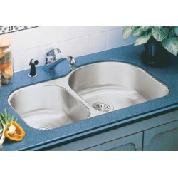 ELUH311910L Double Bowl Sink, Small Bowl on Left