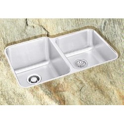 ELUH3120R Double Bowl Sink, Small Bowl on Right