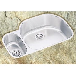 ELUH3221L Double Bowl Sink, Small Bowl on Left