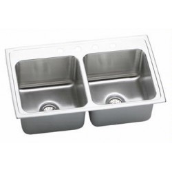 Gourmet Deep Double Bowl Sink DLR331910