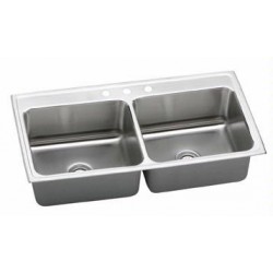 Gourmet Deep Double Bowl Sink DLR432210
