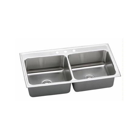 Gourmet Deep Double Bowl Sink DLR432212