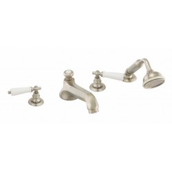 Mayfair Deck Tub Set with Diverter In Spout with Hand Shower 33-402-33