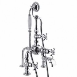 Lefroy Brooks, La Chapelle, Deck Mounted Bath Shower Mixer FH 1140
