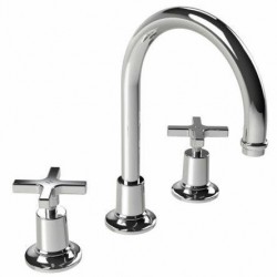 Lefroy Brooks, Fleetwood (1940) Cross Handle 3-Hole Basin Mixer (M2-1120)