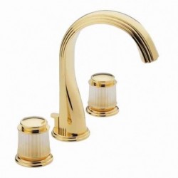 Jaipur Satin Crystal Widespread Faucet