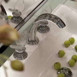 Papillon Lalique Widespread Faucet