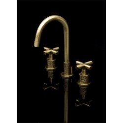 Sense27 Cross Widespread Lavatory Faucet - 27-2-CL15