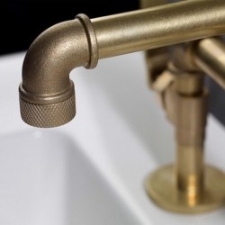 Elan Vital38  Elevated Widespread Lavatory Faucet - 38-2.3-EV4