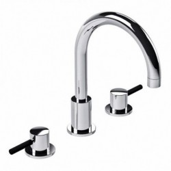Lefroy Brooks Zu Deck Mounted Basin Spout With Zu Flow Controls XO4130/XO4221