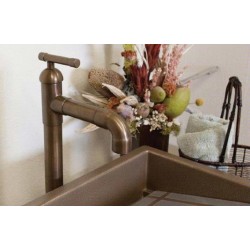 Sonoma Forge Brut Lav Faucet with Elbow Spout BRUT-DM-LBO
