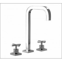 Xsquare widespread lavatory faucet cross handle X7616