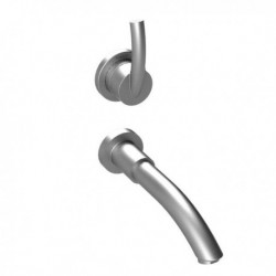 H20 Wall Mount Single Control Lavatory Set with Lever Handles 1JHOL