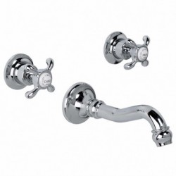 Lefroy Brooks, La Chapelle, Basin Three-Hole Wall Mounted FH-1208