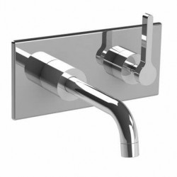 Lefroy Brooks, Kafka (2010) Lever Wall-Mounted Sequential Basin Mixer Trim Only K1-1311-CP