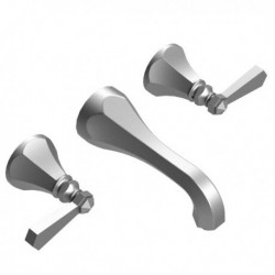 Hexis Wall Mount Lavatory Set with Lever Handles 1GHXL