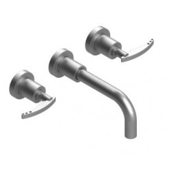 LaSalle Wall Mount Lavatory Set with Lever Handles  1GLAL