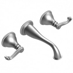 Etruscan Wall Mount Lavatory Set with Lever Handles 1GETL