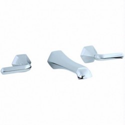 Hexa 3-Hole Wall Mount Lavatory Faucet - 201.156