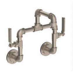Elan Vital38 Contemporary Bridge Wall Mount Faucet 38-2.25-EV4